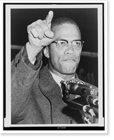 Historic Portrait - Malcolm X, head-and-shoulders portrait (1)