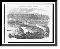 The war in Virginia - the 22nd Colored Regiment, Duncan's brigade, carrying the first line of Rebel works before Petersburg.from a sketch by our special artist, Edwin Forbes. Heritage Wall Art Prin
