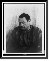 Historic Framed Print, [Portrait of Paul Robeson, as Othello"]",  17-7/8" x 21-7/8"