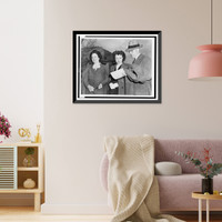 Red network" author arrives for trial", Antique Wall Art
