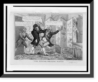 Historic Framed Print, The royal milling match - 3,  17-7/8" x 21-7/8"
