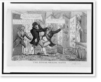 Historic Framed Print, The royal milling match - 3,  17-7/8" x 21-7/8"