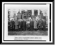 Historic Framed Print, [President and Mrs. Coolidge with members of Republican Businessmen's Association of New York],  17-7/8" x 21-7/8"