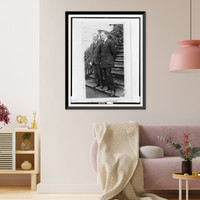 Historic Framed Print, Coolidge and Dawes,  17-7/8" x 21-7/8"