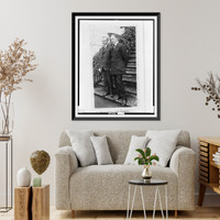 Historic Framed Print, Coolidge and Dawes,  17-7/8" x 21-7/8"