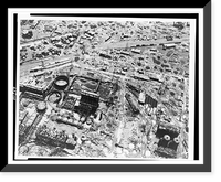 Low-level aerial view of destruction of a refinery in the Tokyo area, as the result of B-29 raids, during the five months of concentrated attacks on Japan, during the second world war Heritage Wa