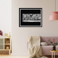 Historic Framed Print, 18th Annual Conference, the National Association for the Advancement of Colored People, Indianapolis, Ind., June 22-28, 1927,  17-7/8" x 21-7/8"