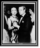 The Duke and Duchess of Windsor in a slow waltz at the assembly ball in the Hotel Sherry-Netherland, Antique Wall Art