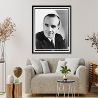 Historic Framed Print, [Al Jolson, head-and-shoulders portrait, facing slightly left],  17-7/8" x 21-7/8"