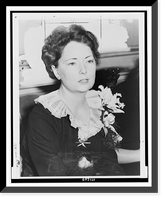 Margaret Mitchell all set to launch cruiser after long training as Red Cross launchee.World Telegram & Sun photo by Al Aumuller, Historic Reproduction