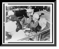 Historic Framed Print, President Truman arrives in San Francisco,  17-7/8" x 21-7/8"