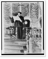 Hirohito addresses Jap Diet.Acme telephoto by staff photographer Tom Shafer, Historic Reproduction