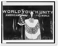 U.S. congresswoman speaks at youth rally in New York City Classic, Historic Print