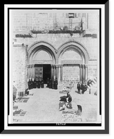 Historic Framed Print, Portes du Saint-S&eacute;pulcre.Bonfils.,  17-7/8" x 21-7/8"