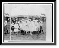 Juniors at Tent Williston, Junior Rally, C.E., Washington, D.C, Vintage Poster