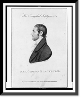 Rev. Gideon Blackburn.J. Jarvis, del. ; P. Maverick, sculpt, Antique Poster