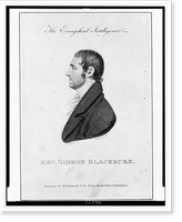 Rev. Gideon Blackburn.J. Jarvis, del. ; P. Maverick, sculpt, Antique Poster