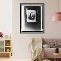 Historic Framed Print, [John Hart, head-and-shoulders portrait, facing slightly right],  17-7/8" x 21-7/8"