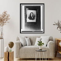 Historic Framed Print, [John Hart, head-and-shoulders portrait, facing slightly right],  17-7/8" x 21-7/8"