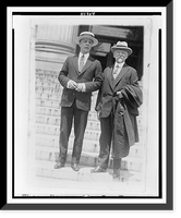 Theodore Roosevelt, Jr. standing on steps with Charles Lathrop Pack, full-length portraits, Vintage Wall Art