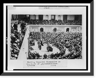 Harding memorial ceremonies in the House of Representatives, Vintage Wall Art