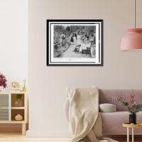 Historic Framed Print, As the years roll by.painted by W. Dendy Sadler ; etched by W.H. Boucher.,  17-7/8" x 21-7/8"