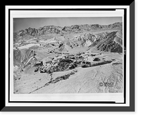 Aerial view of Furnace Creek Inn, Death Valley, Antique Poster