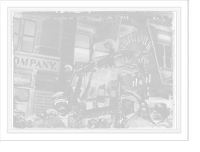 Loaf of bread float carried in Socialist Parade, New York - 2, Antique Poster