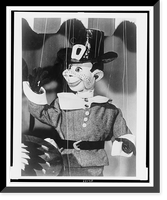 Historic Framed Print, [Howdy Doody, a puppet, in pilgrim costume, for appearance in Thanksgiving Day parades],  17-7/8" x 21-7/8"