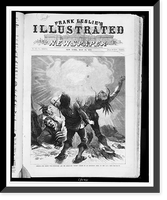 Oregon. The Modoc war - Schonchin and his associate Bucks" killed by an exploding shell in the lava beds", Vintage Print