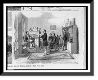 James A. Garfield's consultation office in his home, at Mentor, Ohio, Vintage Print