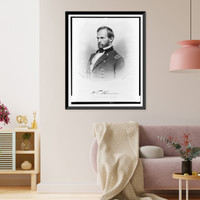 General William T. Sherman, head-and-shoulders portrait, facing left.engd. by J.C. Buttre ; photo by Anthony. Classic, Historic Reproduction