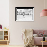 Historic Framed Print, Coach Lush- Columbia,  17-7/8" x 21-7/8"