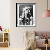 Historic Framed Print, Que Que Tas,  17-7/8" x 21-7/8"