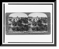 The Arroyo Seco" Bridge between Los Angeles and Pasadena, Calif.", Historic Reproduction