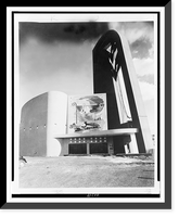 Historic Framed Print, [Exterior of Electrical Products Building, New York World's Fair],  17-7/8" x 21-7/8"