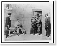 Houdini, the Handcuff King and Prison Breaker, performs for Pathe Fr&egrave;res, Paris, France, Historic Print
