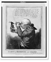 The king of Brobdingnag and Gulliver, Antique Wall Art