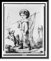 The pride of the harbor.published and printed by H. Schile, N.Y, Vintage Wall Art