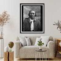 Historic Framed Print, Chief Seglo.Samuels & Mays, Meeker, Colo.,  17-7/8" x 21-7/8"