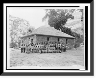 Havasupai Indian school, Cataract Canyon, Antique Poster
