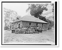Havasupai Indian school, Cataract Canyon, Antique Poster