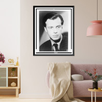 Eric Ambler, bust portrait Classic, Antique Poster