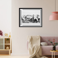 Whaling in Eskimo land: a combined sport-festival. after the perilous sea hunt, they cut up blubber for the feast at the dance, Vintage Wall Art