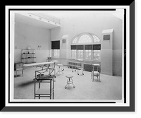 Historic Framed Print, [Operating room in Ellis Island(?) Hospital],  17-7/8" x 21-7/8"