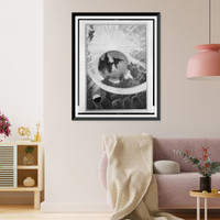 The first appearance of the sun and rainbow, after the deluge had become a fact, Antique Print
