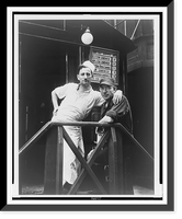 Vintage Photo Print - New York City - Lunchroom buddies, 1931