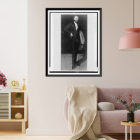 Frederick Richards Leyland, full-length portrait, standing, facing front, Vintage Wall Art