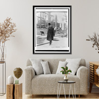 Historic Framed Print, Justice Brewer,  17-7/8" x 21-7/8"