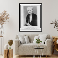 Historic Portrait - Mary Ellen Chase, half-length portrait, seated